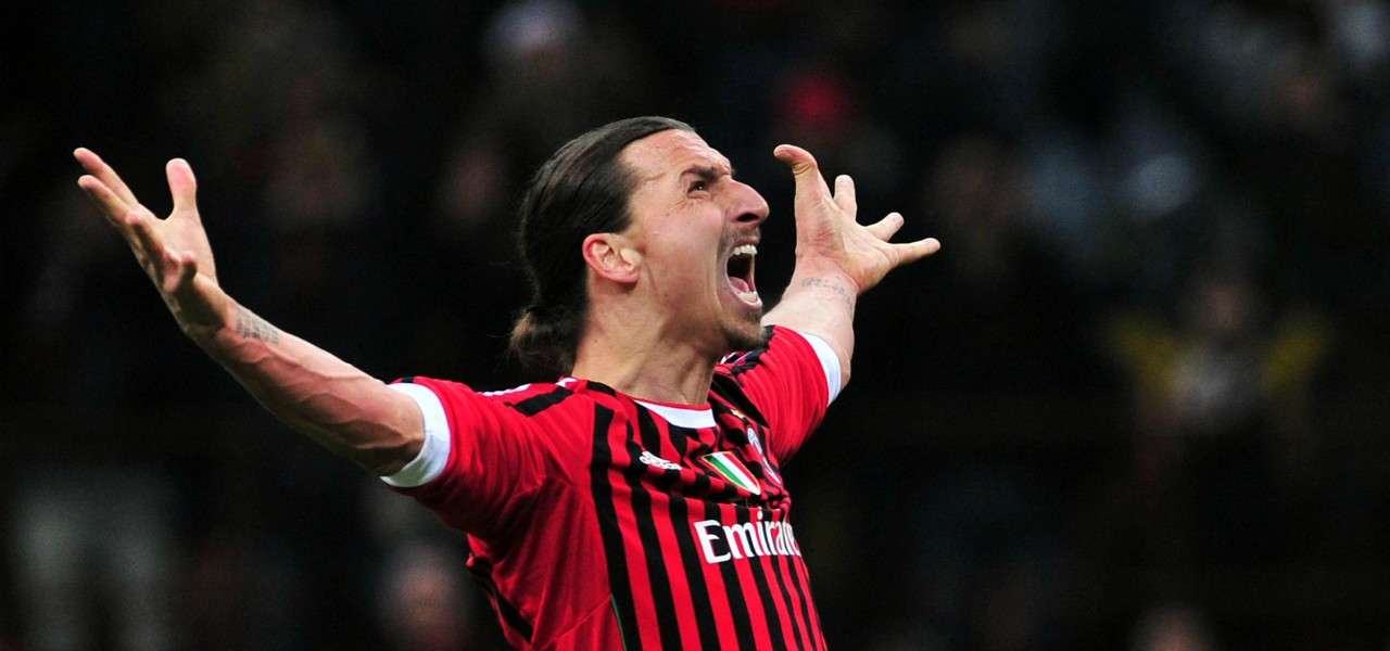 Zlatan Ibrahimovic Milan esultanza lapresse 2019