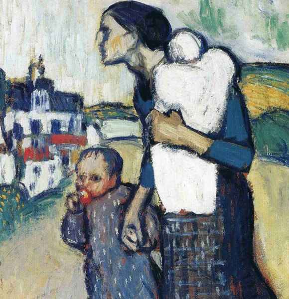 Arte Picasso La Madre L Ansia Di Felicita Prevale Su Ogni Male