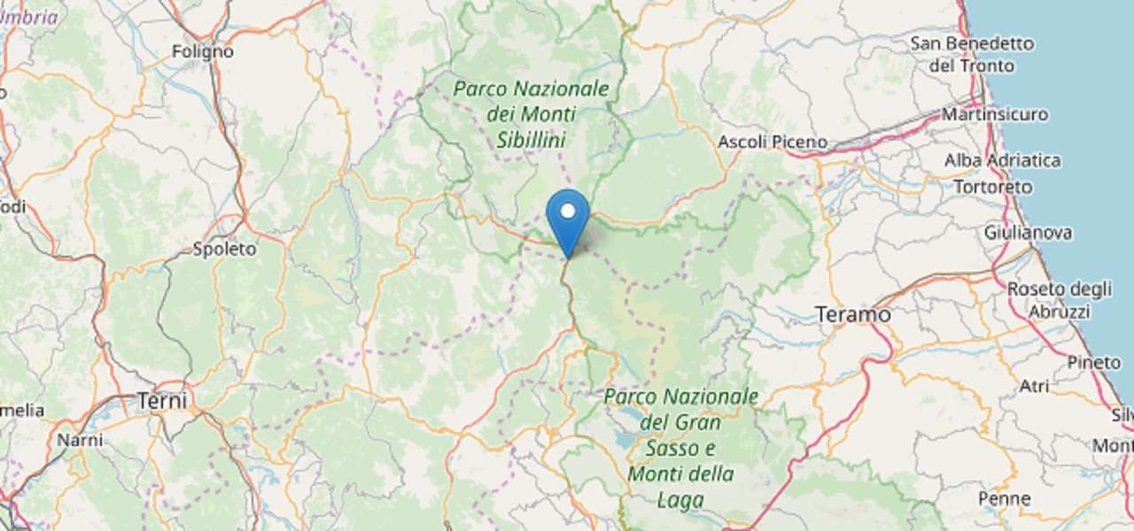 terremoto oggi accumoli