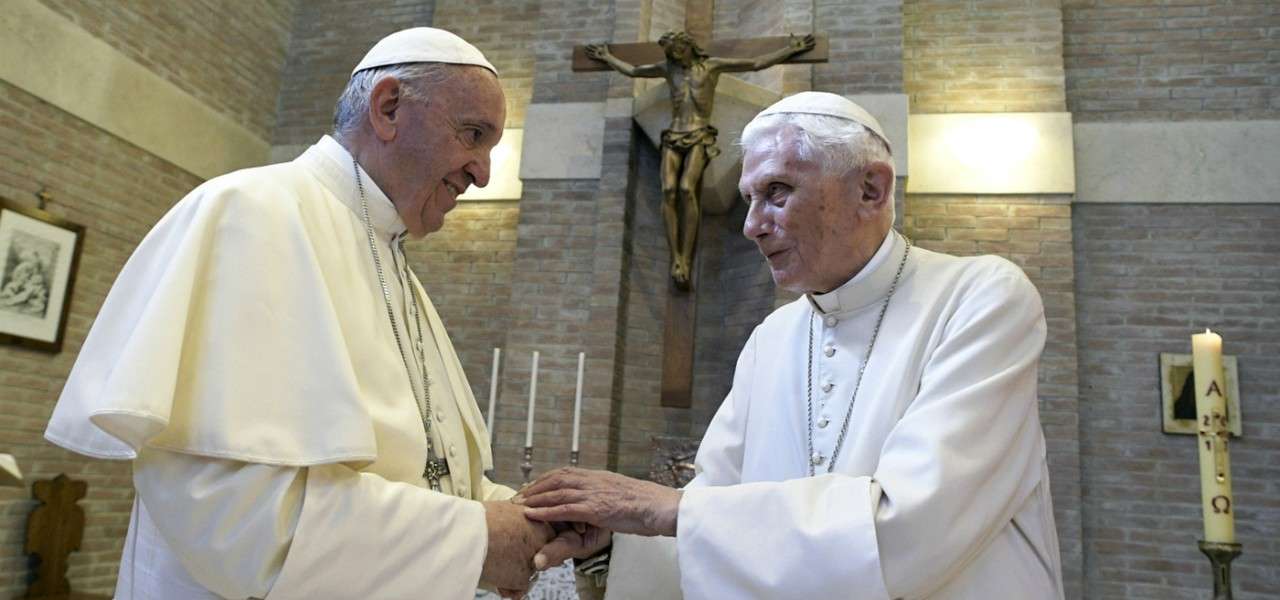 papa francesco benedettoXVI 1 lapresse1280