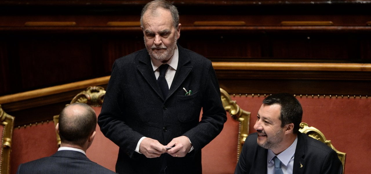 Roberto Calderoli e Salvini