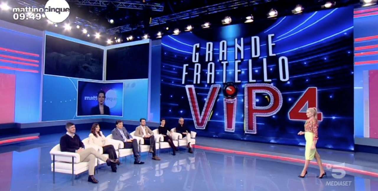 grande fratello vip mattino5