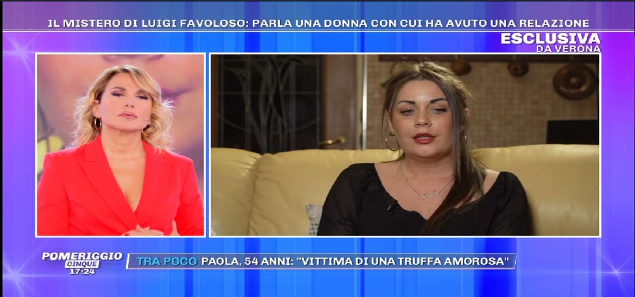 serena amante luigi favoloso pomeriggio5