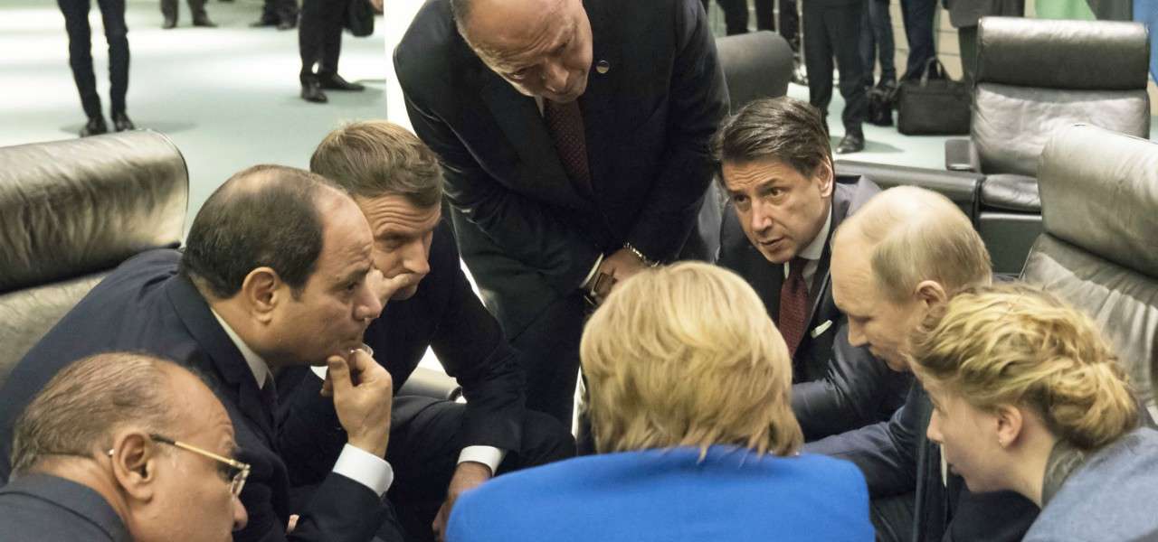 merkel berlino libia 1 lapresse1280