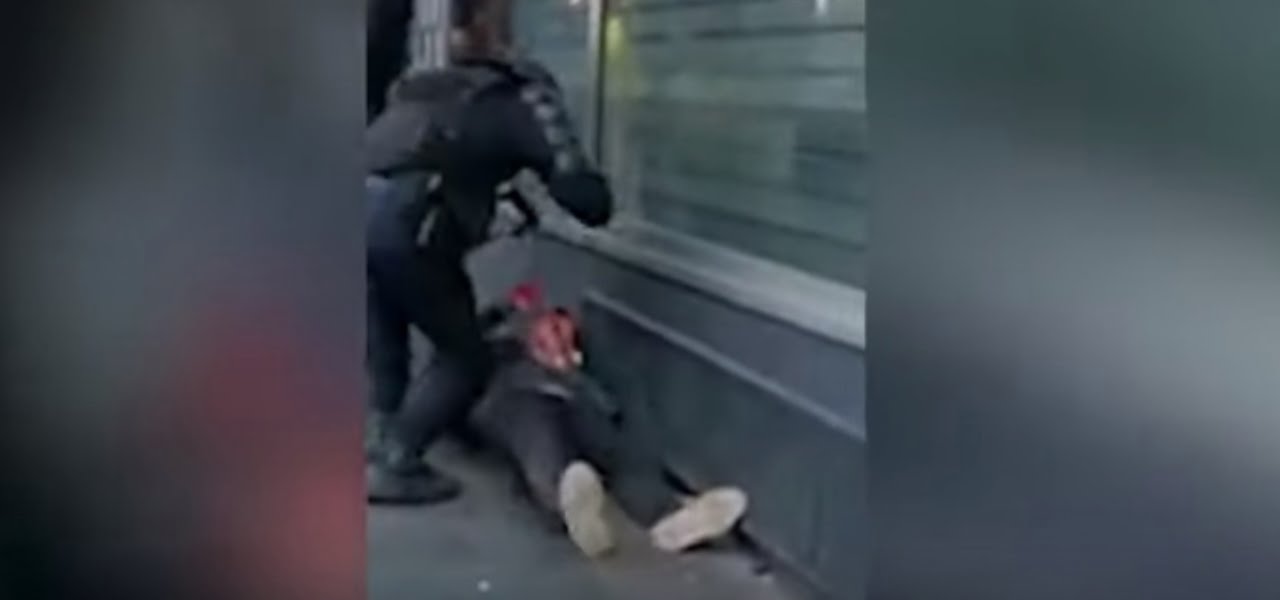 Francia pestaggio poliziotto