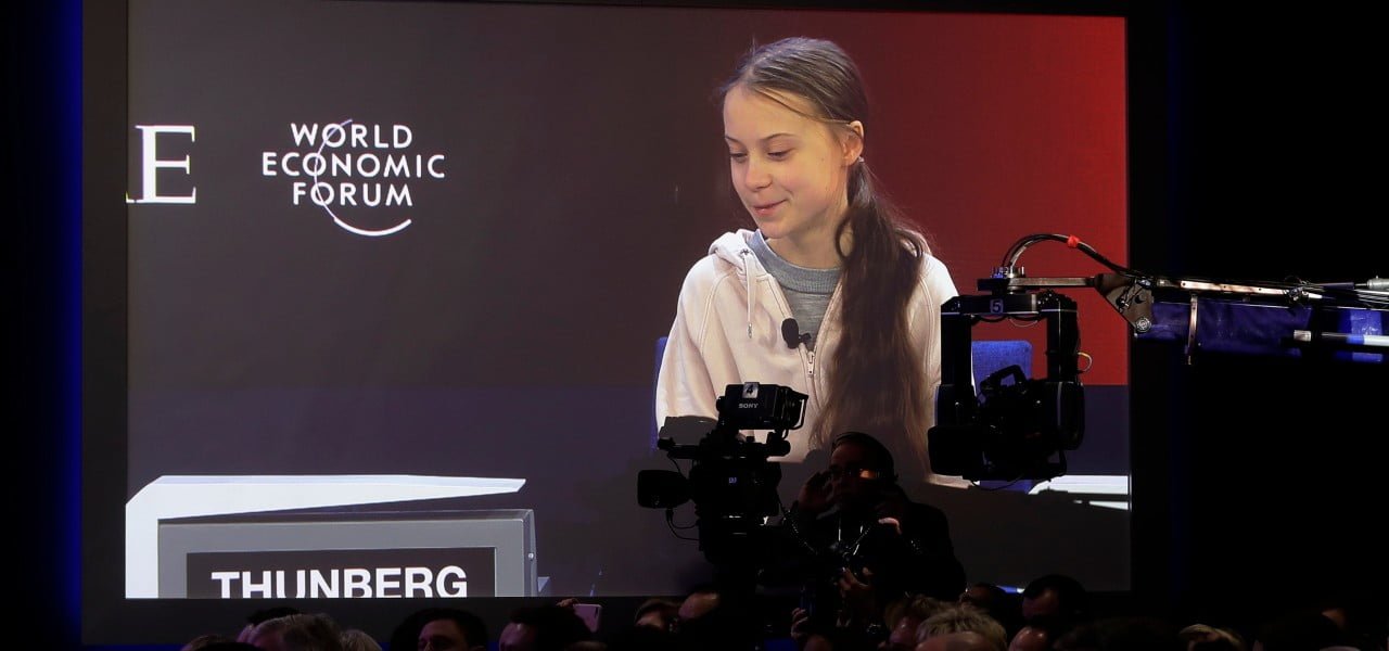 Greta a Davos