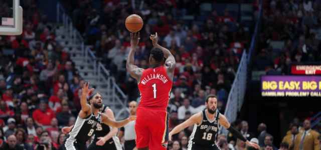 Zion Williamson Pelicans San Antonio