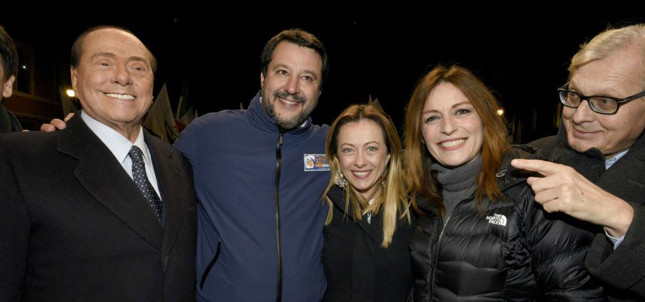 berlusconi salvini meloni borgonzoni 1 lapresse1280