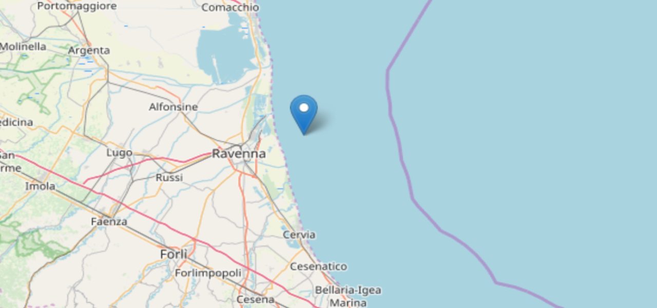 terremoto ravenna ingv