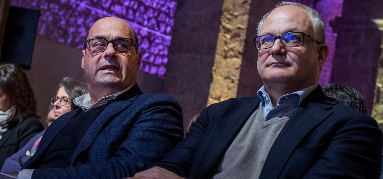 Zingaretti e Gualtieri