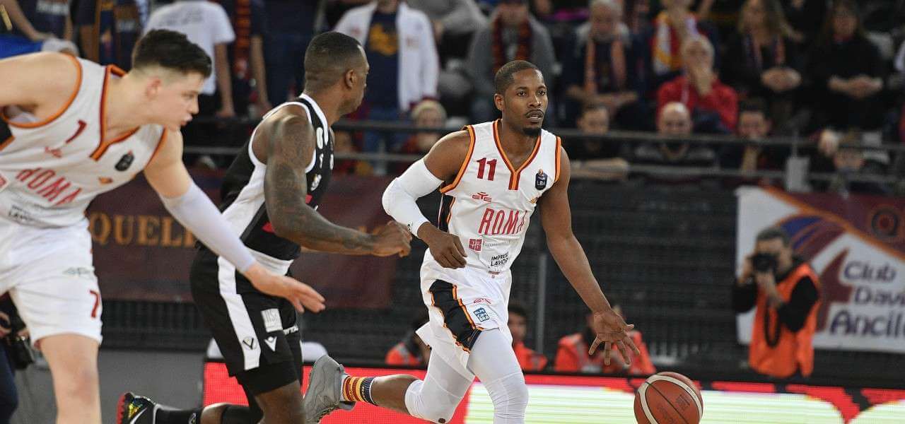 Jerome Dyson Roma palleggio lapresse 2020