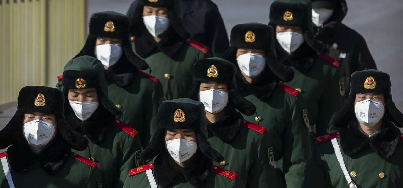 cina coronavirus soldati 1 lapresse1280