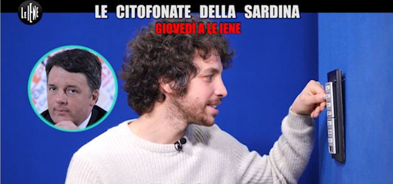 mattia santori le iene