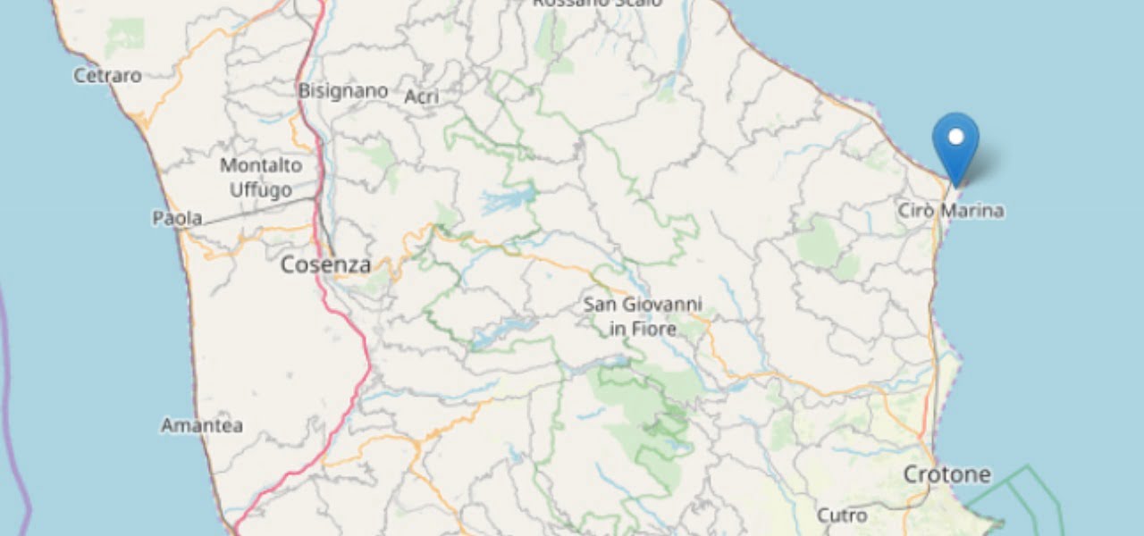 Terremoto Cirò Marina