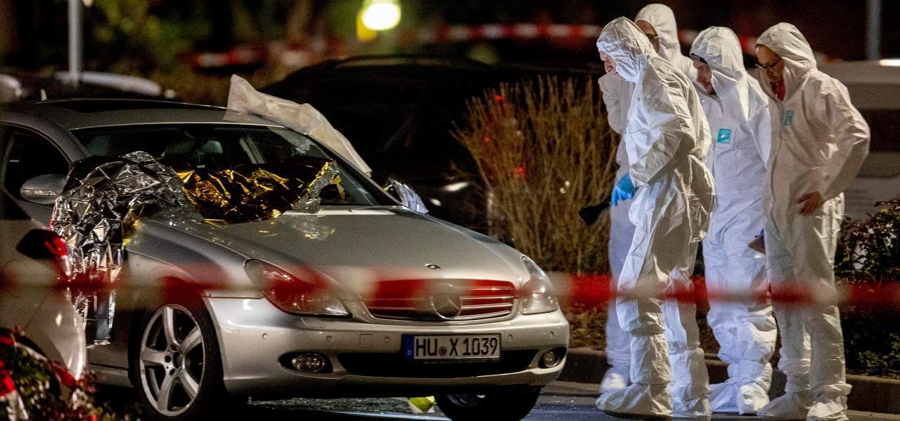 Strage di Hanau (foto: La Presse, credit Michael Probst)