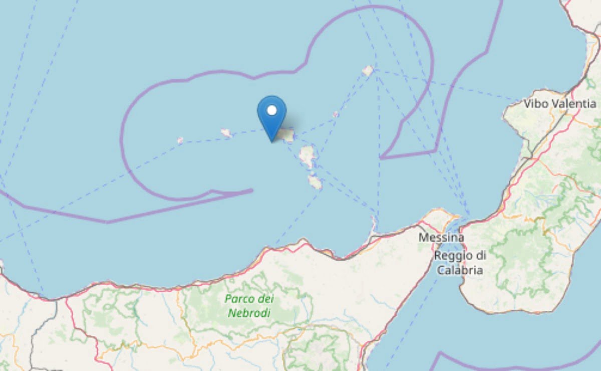 terremoto eolie 2020 ingv