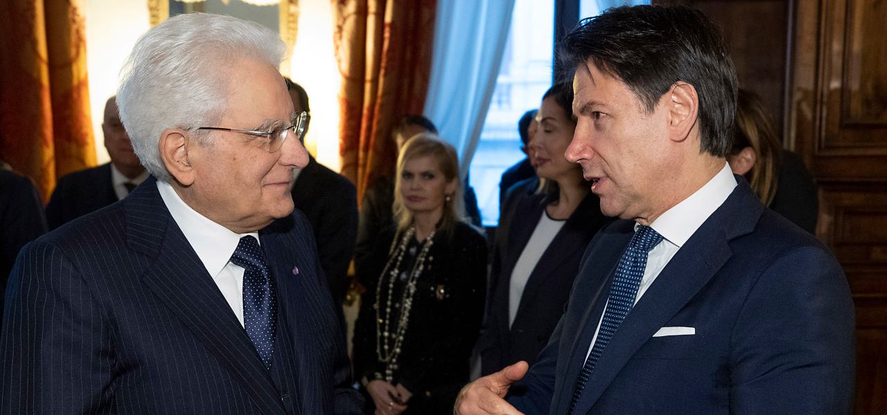 Conte e Mattarella