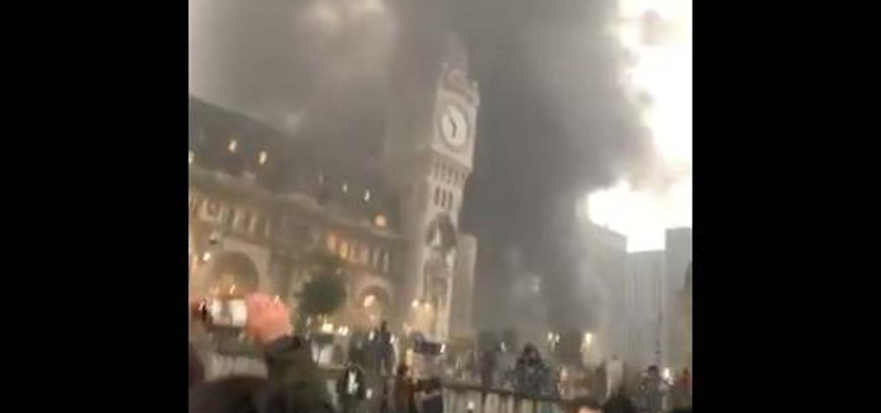 parigi incendio twitter
