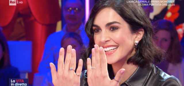 Rocio Munoz Morales a "La Vita in Diretta"
