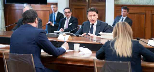 Conte, Salvini e Meloni