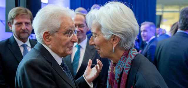 Mattarella e Lagarde