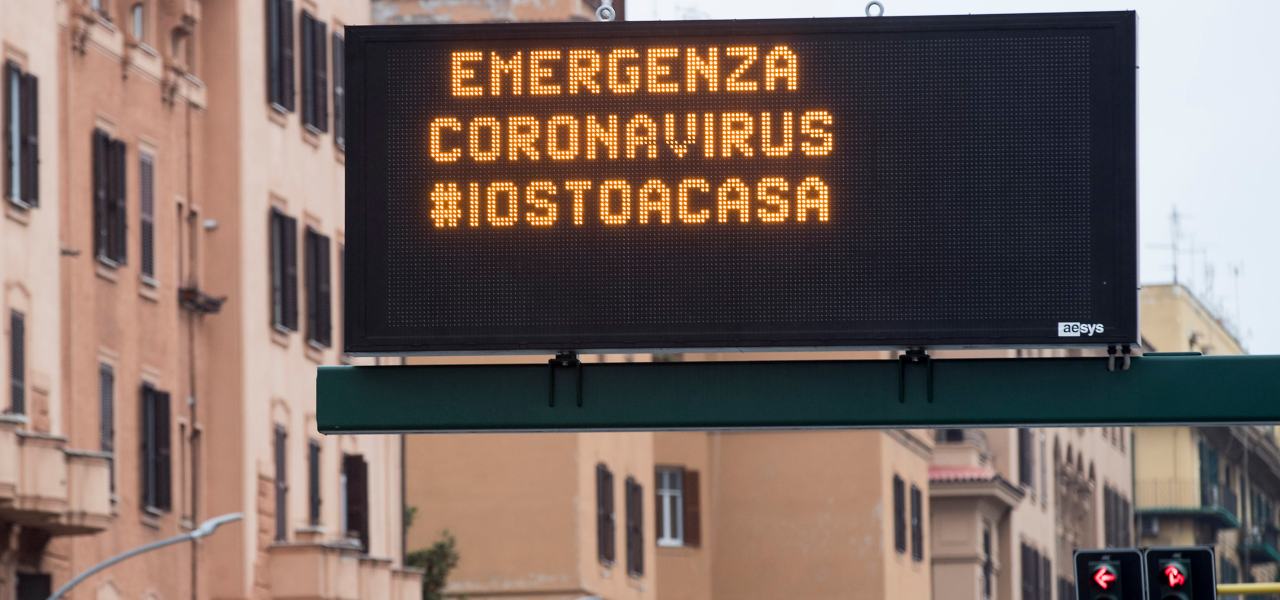 Coronavirus cartello