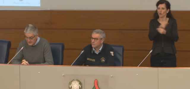 Borrelli e Brusaferro Coronavirus