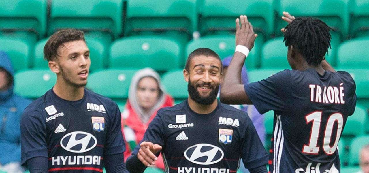 Amine Gouiri Bertrand Traore Lione lapresse 2020