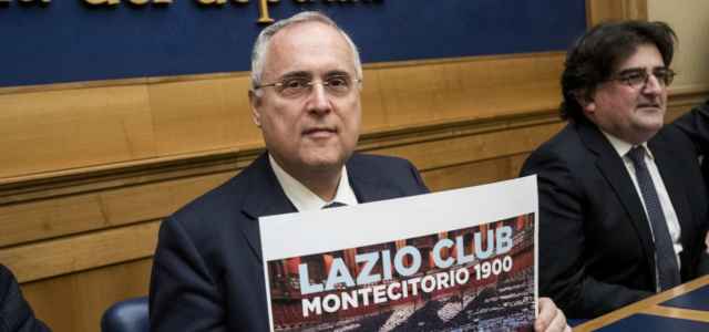 Claudio Lotito Montecitorio lapresse 2020 640x300