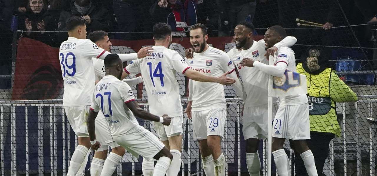 Tousart gol Lione Juventus lapresse 2020