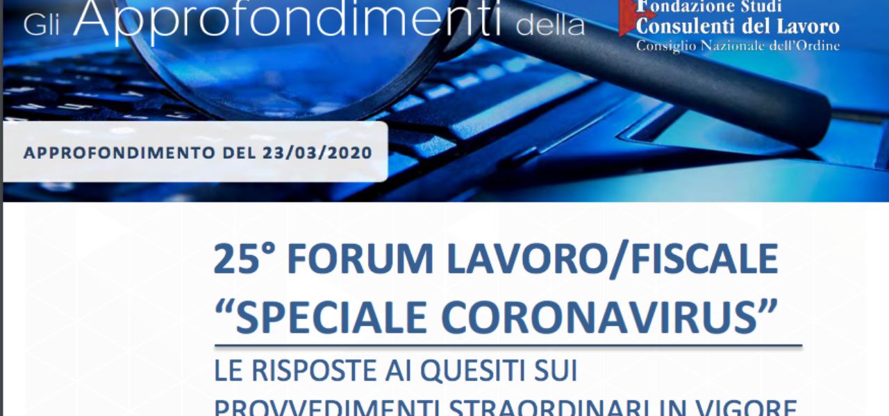 decreto cura italia, consulenti lavoro