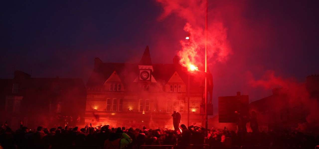 Liverpool tifosi Anfield lapresse 2020