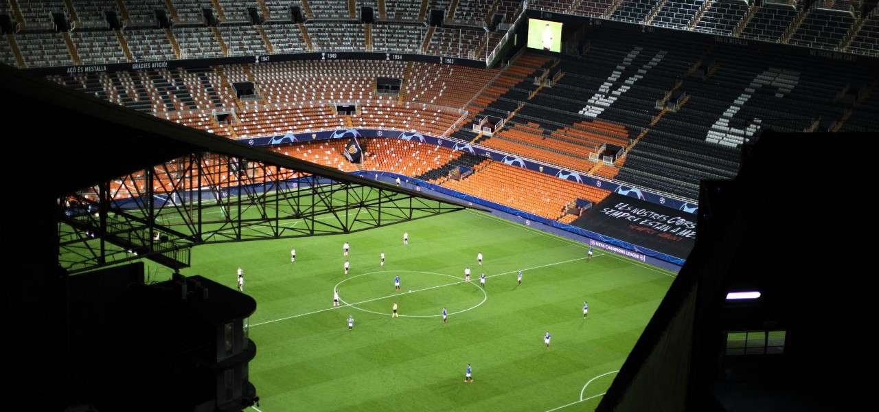 Mestalla Valencia vuoto lapresse 2020