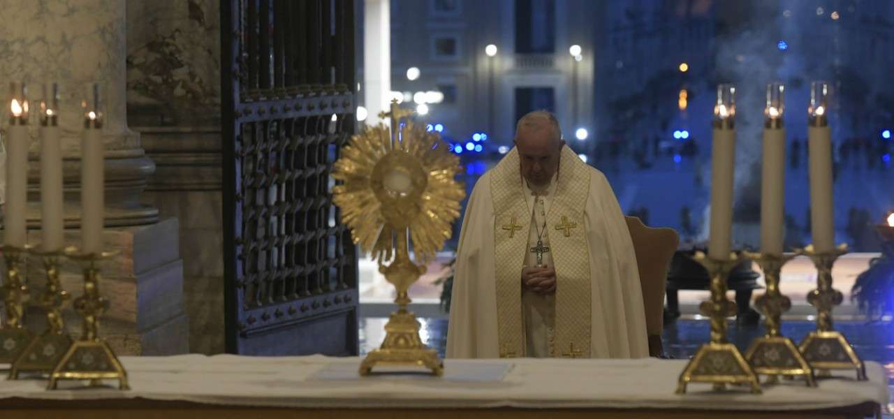 papa francesco coronavirus 1 lapresse1280