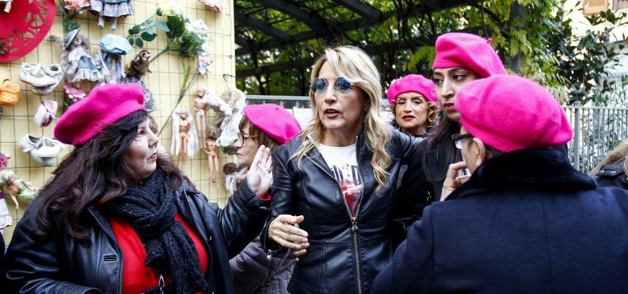 Jo Squillo giornata violenza donne lapresse 2020
