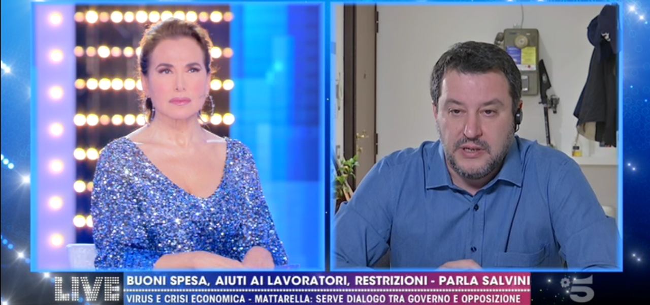 salvini live barbara durso