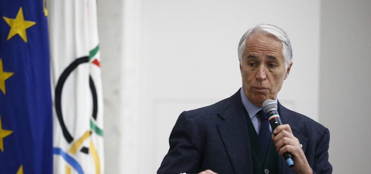 Giovanni Malago Sei Nazioni lapresse 2020