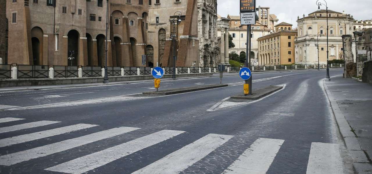 Roma citta deserta lapresse 2020