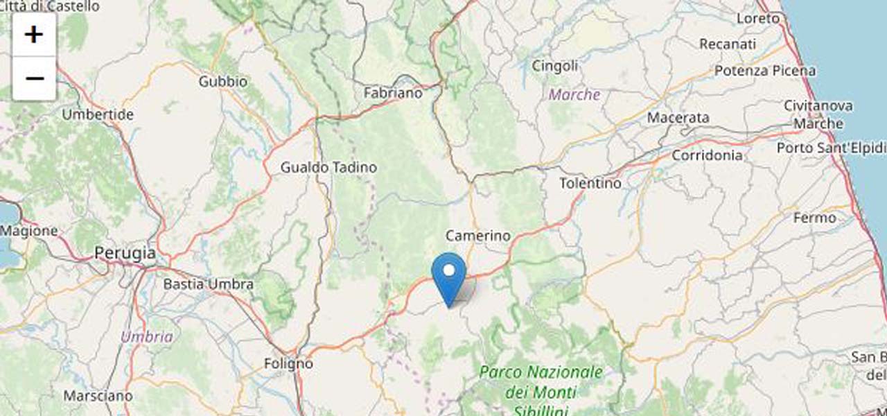 terremoto macerata ingv