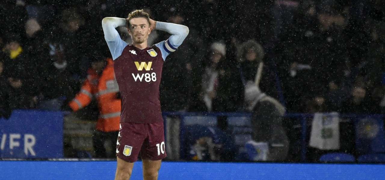 Jack Grealish Aston Villa delusione lapresse 2020