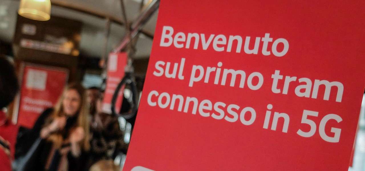 Tram 5G Vodafone lapresse 2020