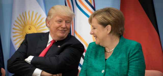 Coronavirus Trump Merkel