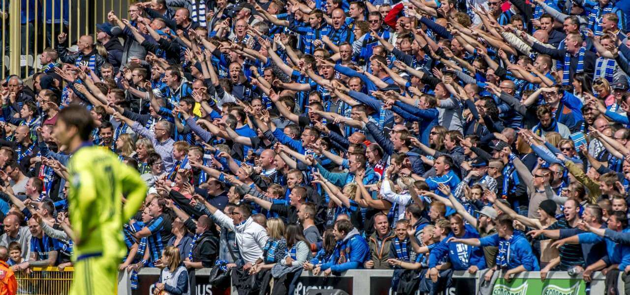 Bruges tifosi festa lapresse 2020