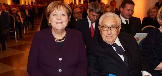 Merkel e Kissinger