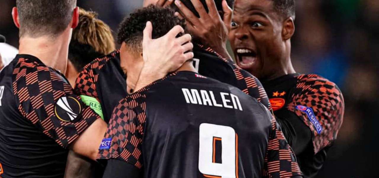 Donyell Malen Psv gol facebook 2020