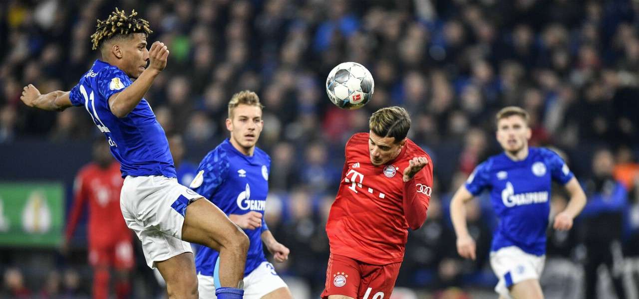 Philippe Coutinho testa Bayern Schalke lapresse 2020