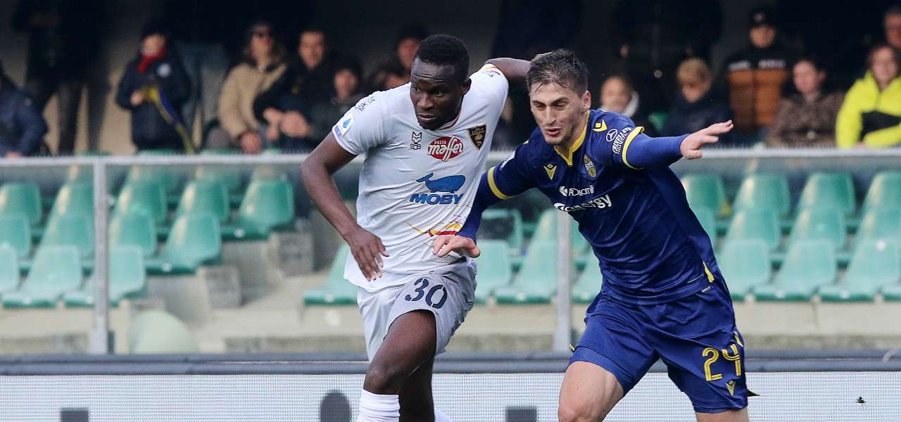 Kumbulla Babacar Verona Lecce lapresse 2020