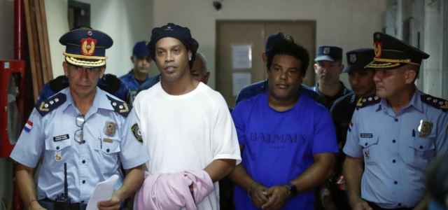 Ronaldinho Roberto arresto lapresse 2020 640x300