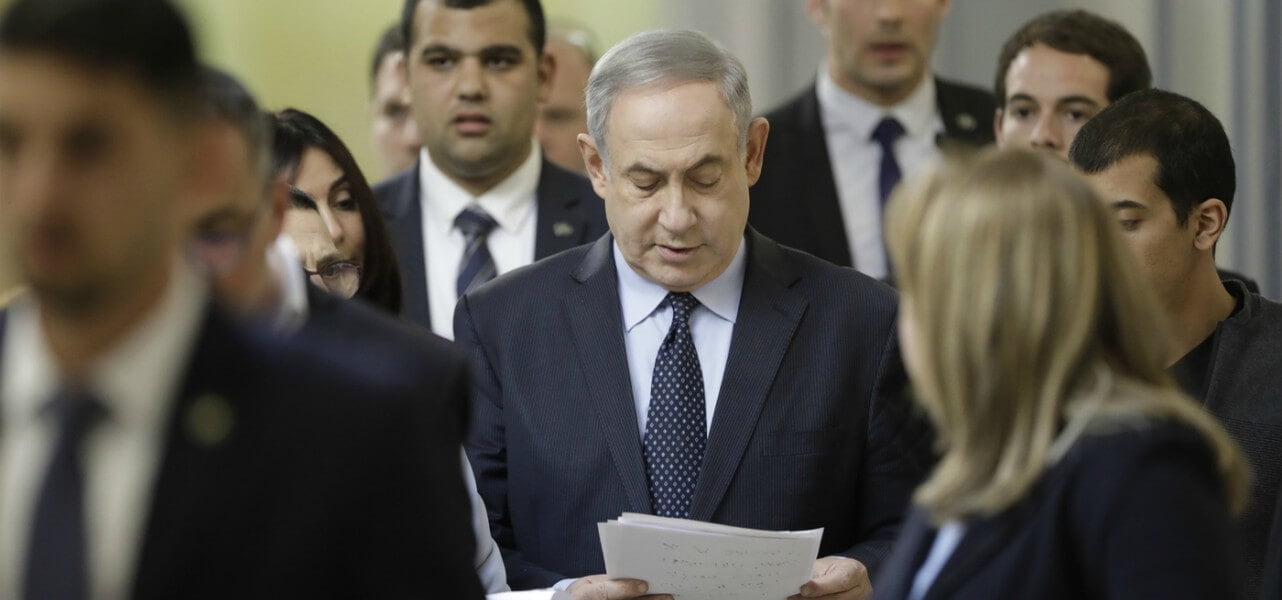 israele netanyahu 3 lapresse1280