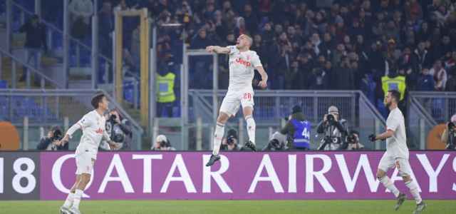 Demiral esultanza Juventus Roma lapresse 2020 640x300